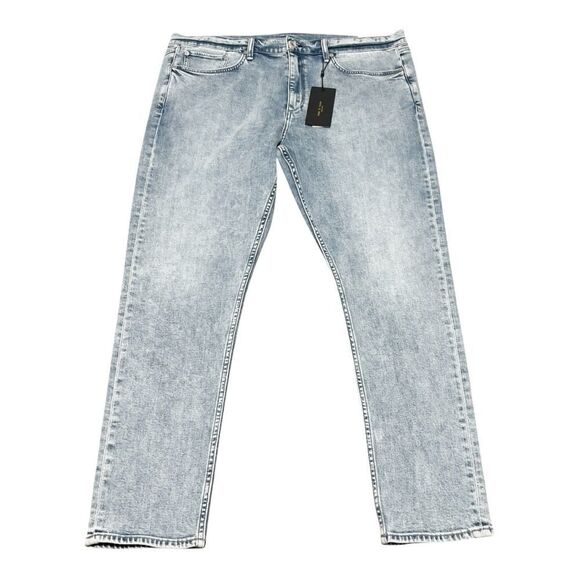 Rag & Bone Mens Baltic Light Wash Fit 1 Stretch Skinny Fit Jeans Size 40X32 - Picture 1 of 9